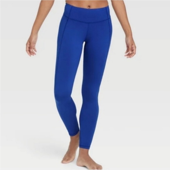 all in motion Pants - NEW! Women's Simplicity Mid-Rise Leggings - All in Motion, Vibrant Blue